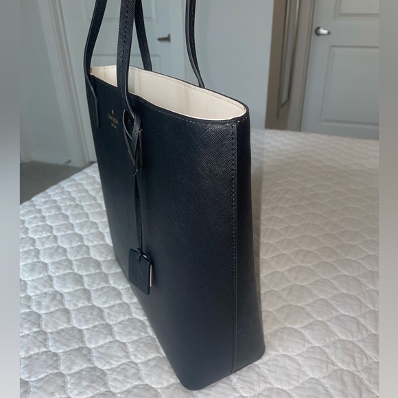 Kate Spade Black Tote Purse - Picture 9 of 12